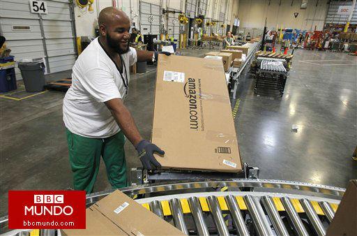 Amazon: trabajar al ritmo de una orden cada 33 segundos