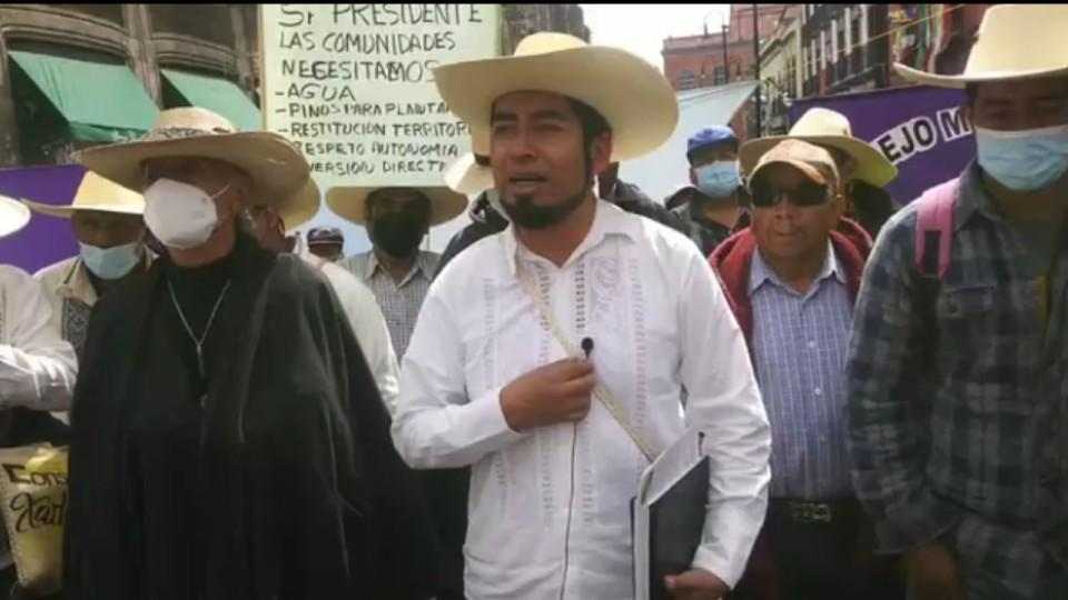 Consejo indígena de Michoacán exige plan de justicia social; advierte que no dejarán instalar casillas para revocación