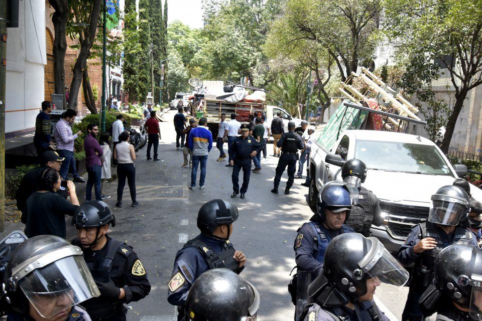 ‘No somos racistas, pedimos seguridad, libre tránsito y vivienda para desalojados’: Vecinos de la Juárez