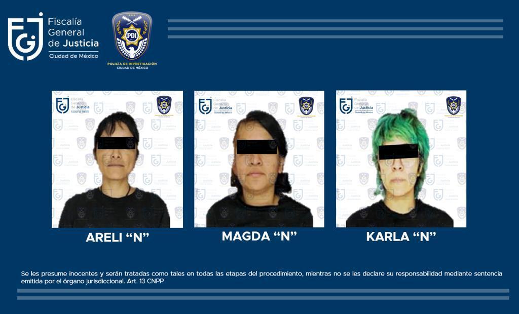 La fiscalía de la CDMX suma delitos a activistas detenidas en la CNDH: ejecuta orden de arresto por robo y daño en propiedad