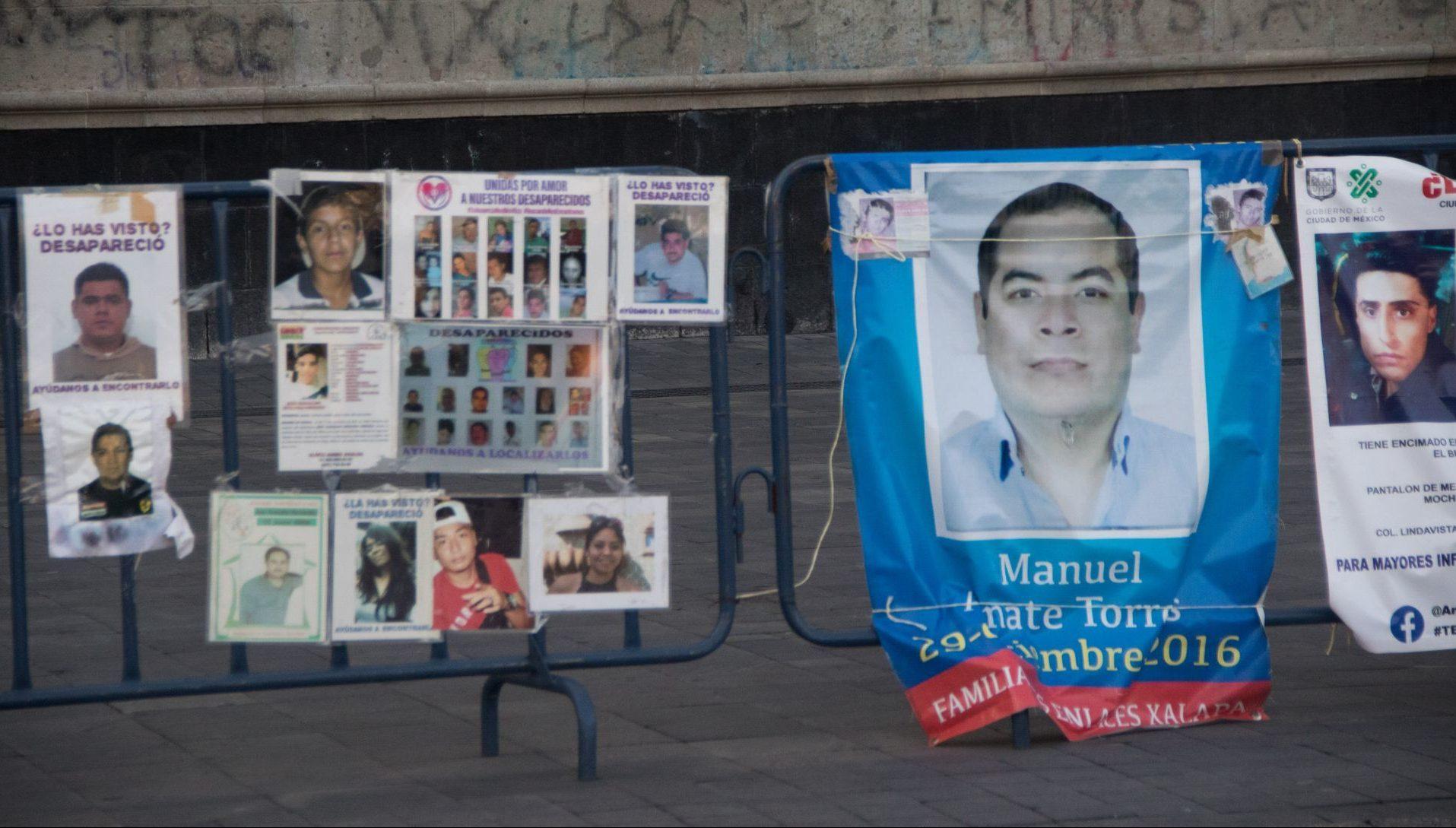 En México hay más de 73 mil desaparecidos y más de 3 mil fosas clandestinas