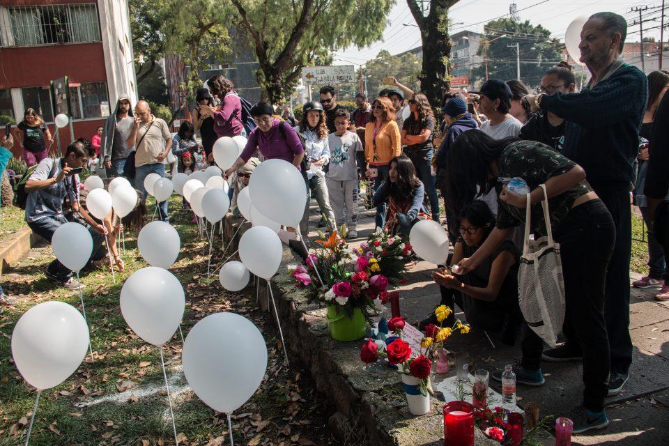 Catean departamento donde asesinaron a Ingrid; vecinos de Tlatelolco marchan para exigir justicia