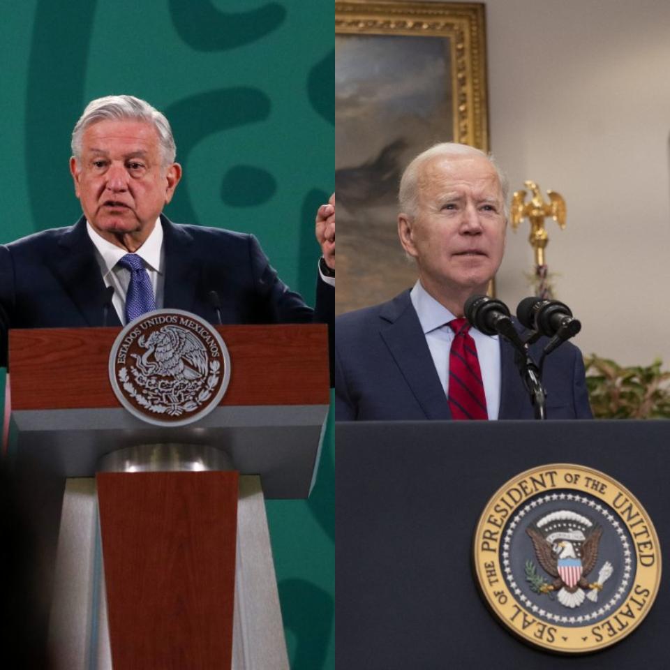 AMLO tendrá su primera reunión bilateral con Joe Biden el lunes