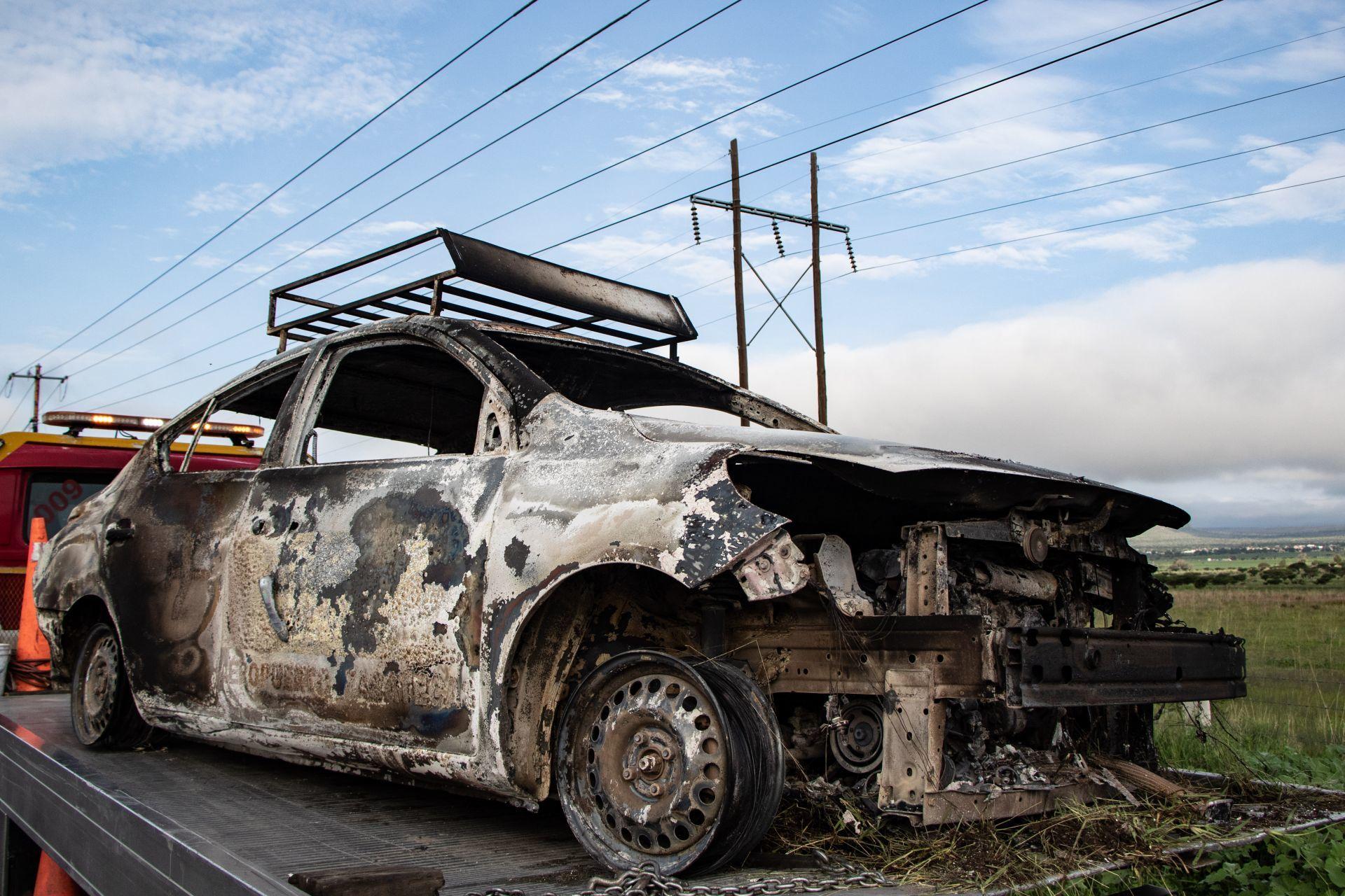 FGR abre carpeta de investigación por los bloqueos y quema de vehículos en Zacatecas