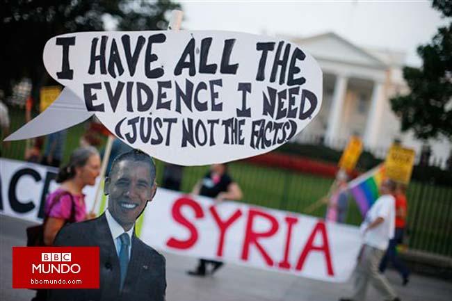 Barack Obama se arriesga a quedarse solo en Siria