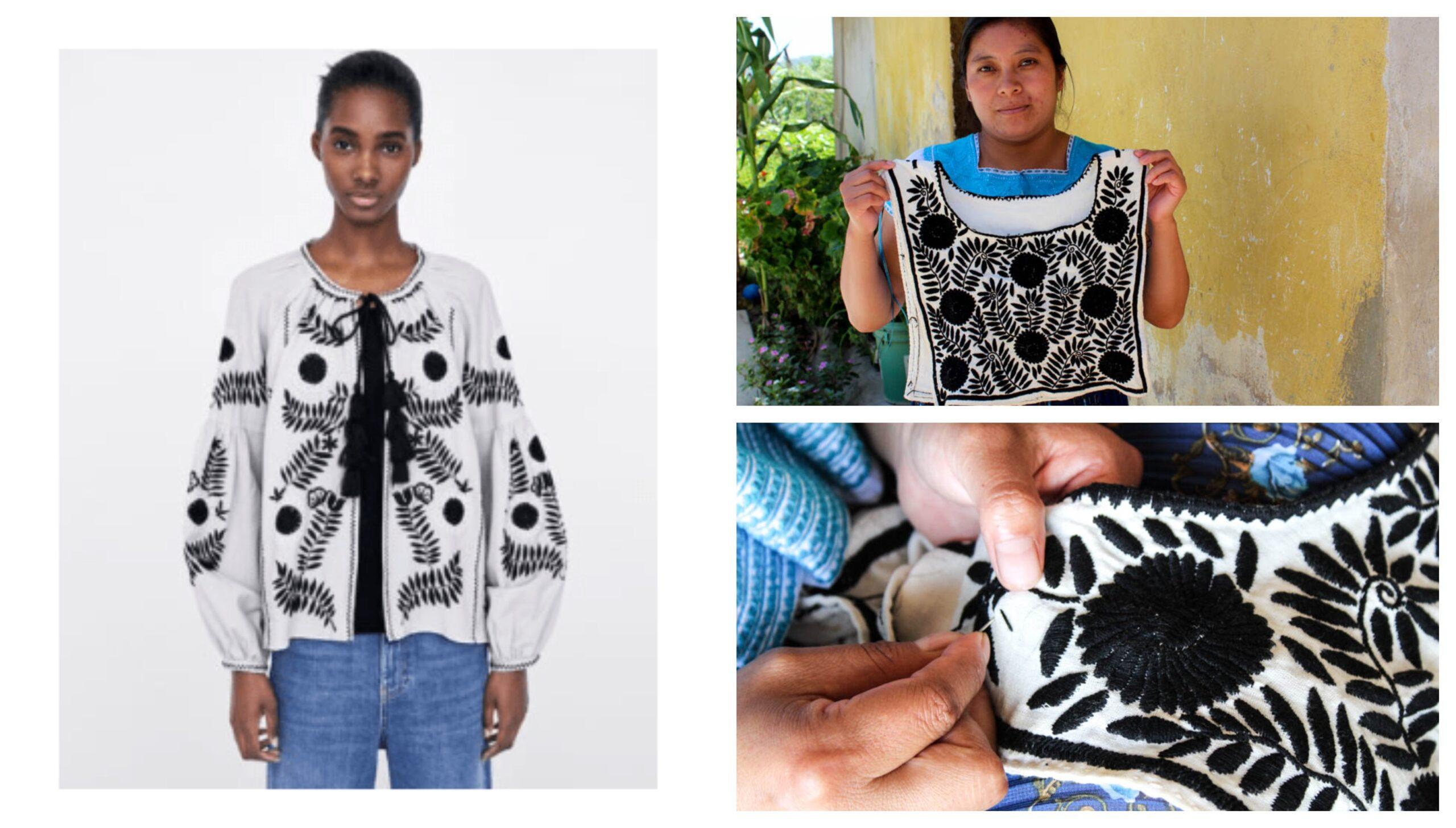Zara lo hace de nuevo: plagia el diseño de bordados de artesanas de Chiapas