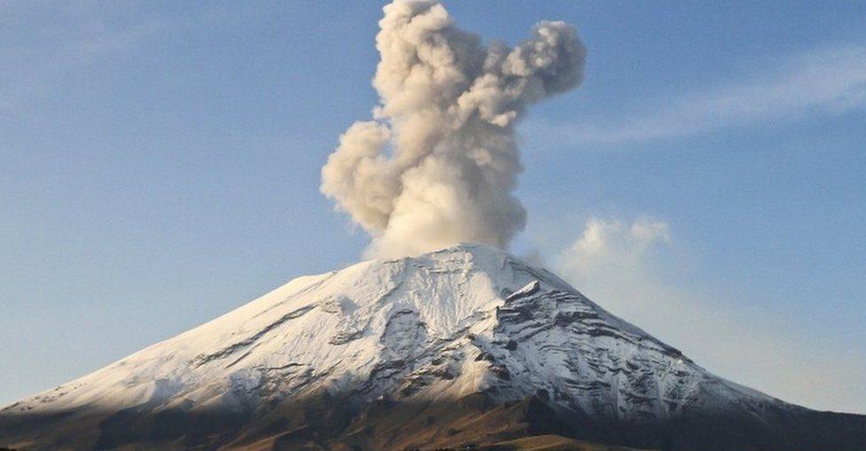 El Popocatépetl y el volcán de Colima, dos de los más peligrosos de América Latina