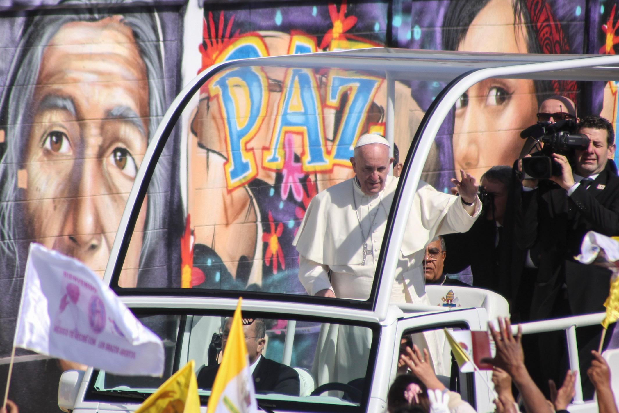 Resistir ante las tentaciones y la corrupción, el discurso del papa Francisco en Ecatepec