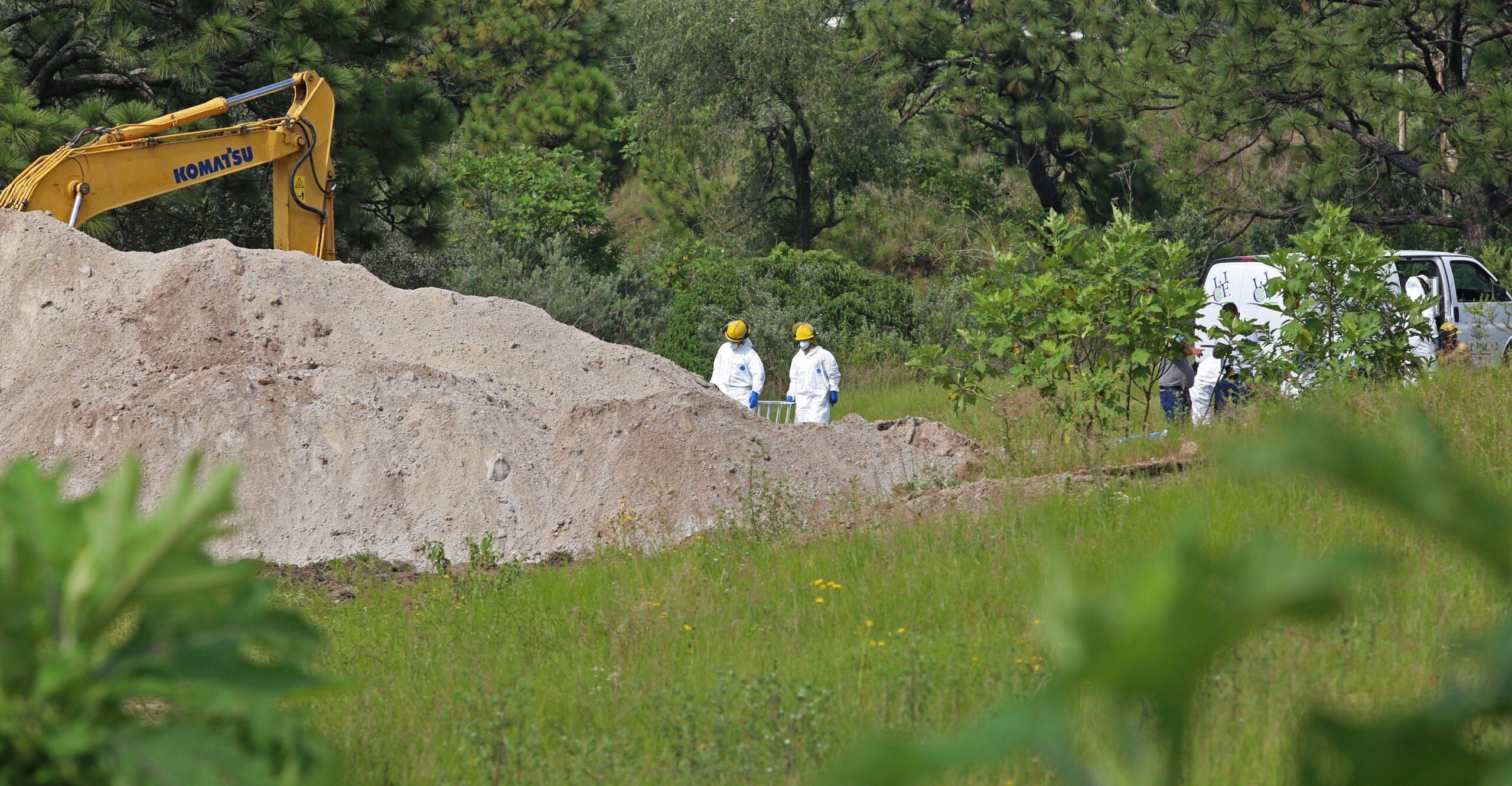 Termina búsqueda en fosa clandestina de Zapopan: 119 bolsas con restos humanos fueron exhumadas