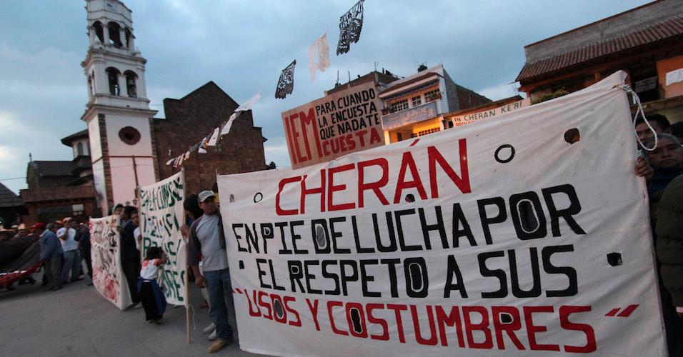 Cherán, el pueblo que se rebeló contra el crimen, organiza sus elecciones sin partidos