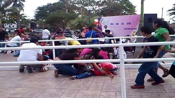 Reportan balacera en evento del DIF Tampico