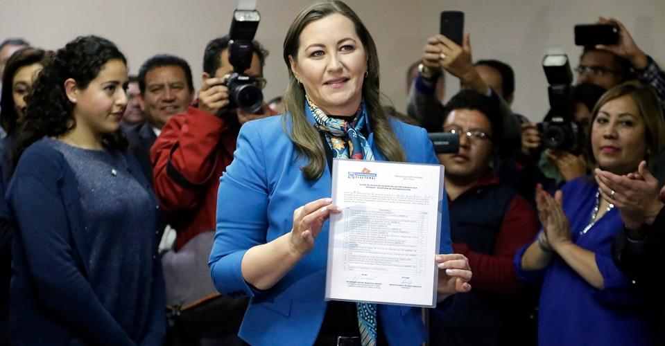 Tras recuento y por unanimidad, Tribunal Electoral de Puebla valida triunfo de Martha Erika Alonso