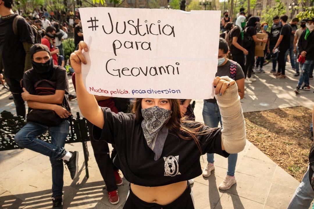 “Giovanni no murió, el Estado lo mató”: Por tercer día marchan en Jalisco para exigir justicia