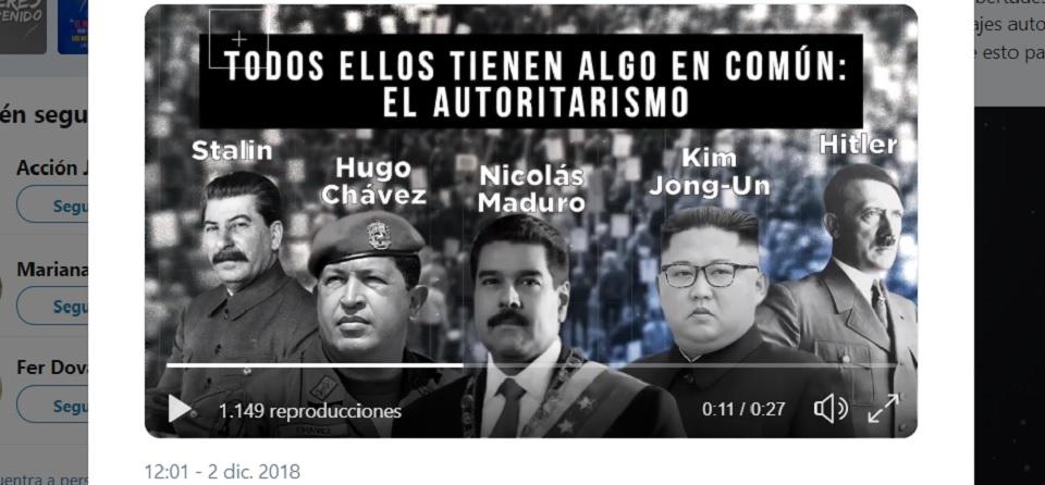 El PAN usa imágenes de Hitler y Stalin en video donde alerta sobre el autoritarismo
