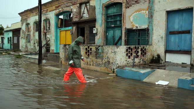 Así es la devastación en la costa norte de Cuba tras el paso del poderoso huracán Irma