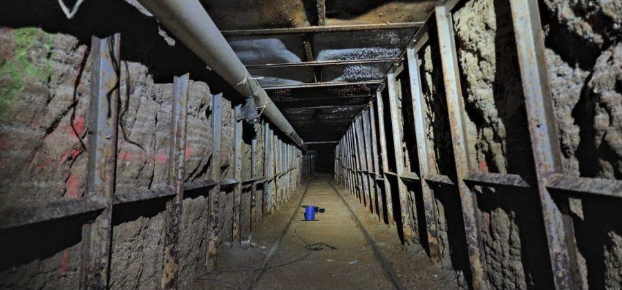 Autoridades de EU encuentran un “narcotúnel” de 530 metros en la frontera con México