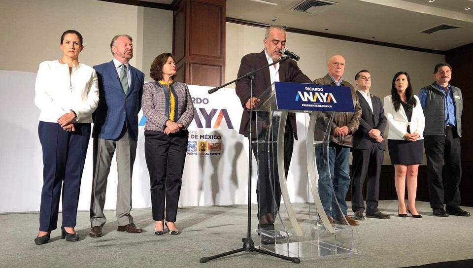 Frente denuncia a Meade y EPN por caso Etileno XXI; Anaya quiere desviar la atención, dice el PRI