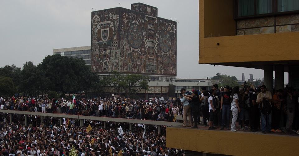 Juez inicia proceso contra tres menores de edad por las agresiones a estudiantes de la UNAM
