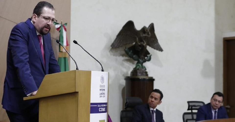 Tras cerrada votación, magistrado José Luis Vargas asume presidencia del Tribunal Electoral