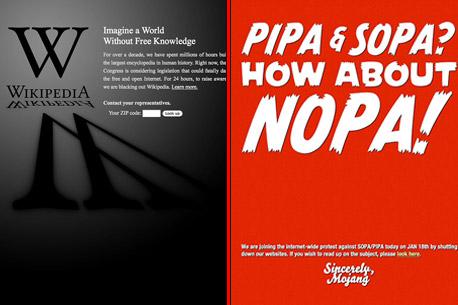 Protestas <i>hasta en la SOPA</i>