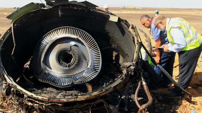 Rusia confirma: “atentado terrorista” causó el derribo del avión que se estrelló en Egipto