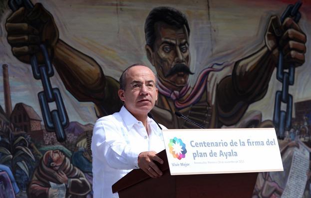 Calderón asegura que Peña Nieto no es un peligro para México