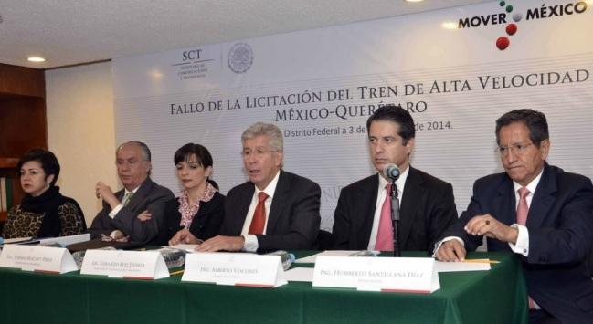 Consorcio chino construirá el tren de alta velocidad México