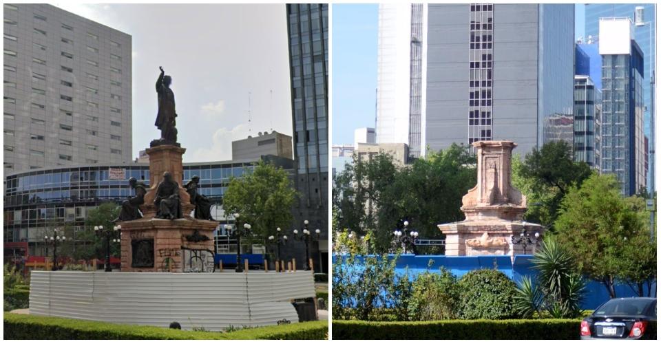 AMLO pide que no se desquiten con estatua de Cristóbal Colón por la Conquista