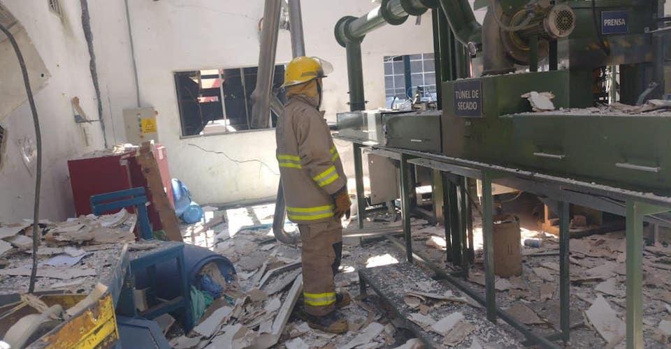 Explosión en fábrica de municiones deja seis heridos en Ahuatepec, Morelos