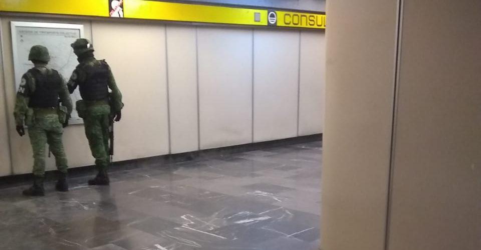 Guardia Nacional revisará mochilas de usuarios y vigilará pasillos en estaciones del Metro