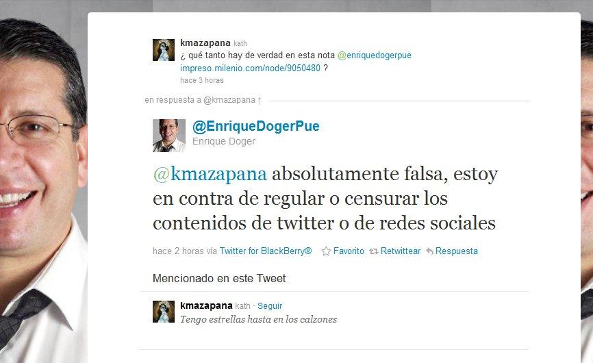 Reportan que PRI-Puebla busca regular contenido en Twitter; diputado lo niega