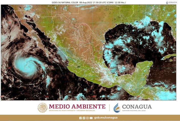 ‘Howard’ toma fuerza y se convierte en huracán categoría 1 al suroeste de Baja California Sur