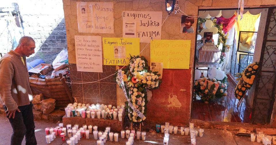 Autoridades investigan si presunta feminicida de Fátima era violentada por su esposo