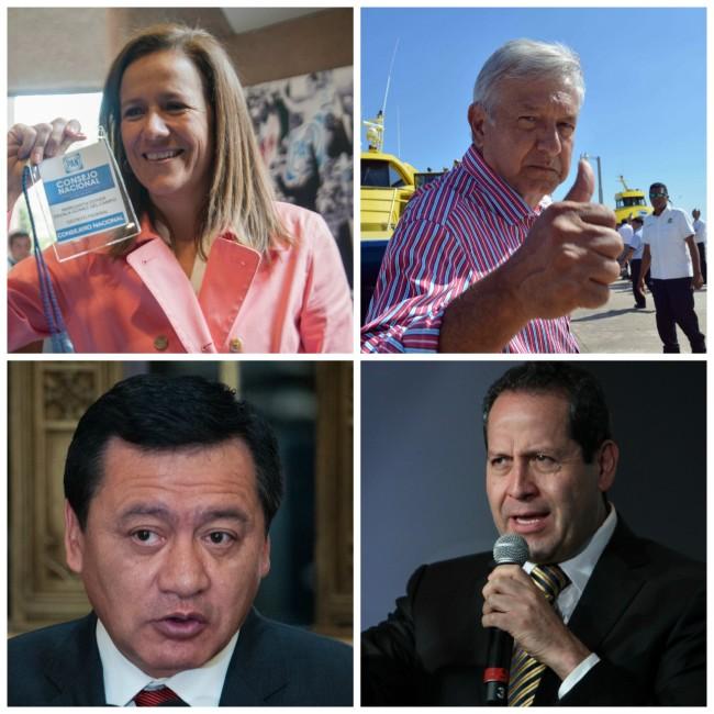 Zavala, AMLO, Osorio Chong y Ávila, en ’empate técnico’ rumbo a elecciones de 2018: Encuesta