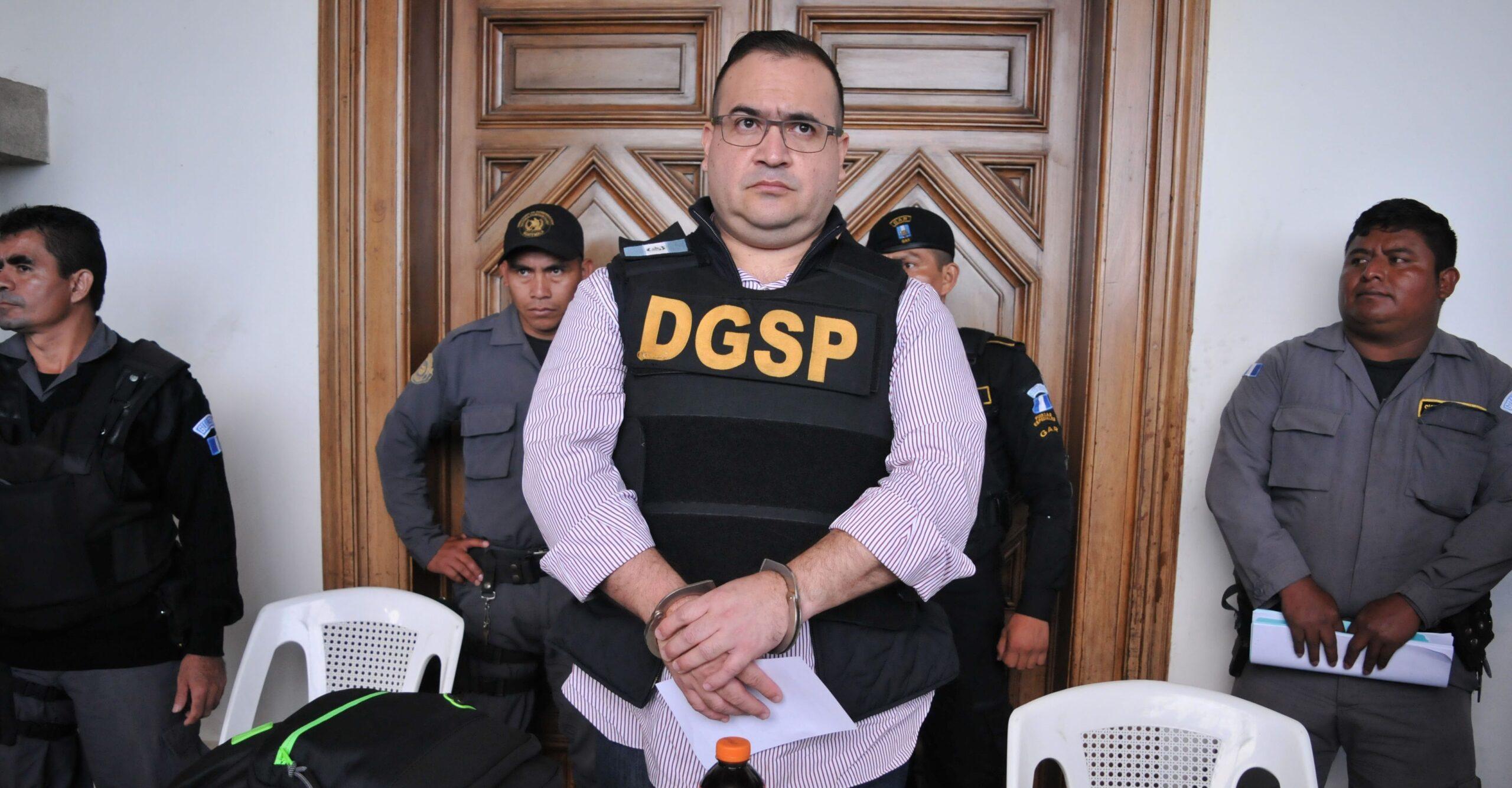 PGR tiene 15 días para presentar acusación contra Javier Duarte por lavado de dinero y delincuencia organizada