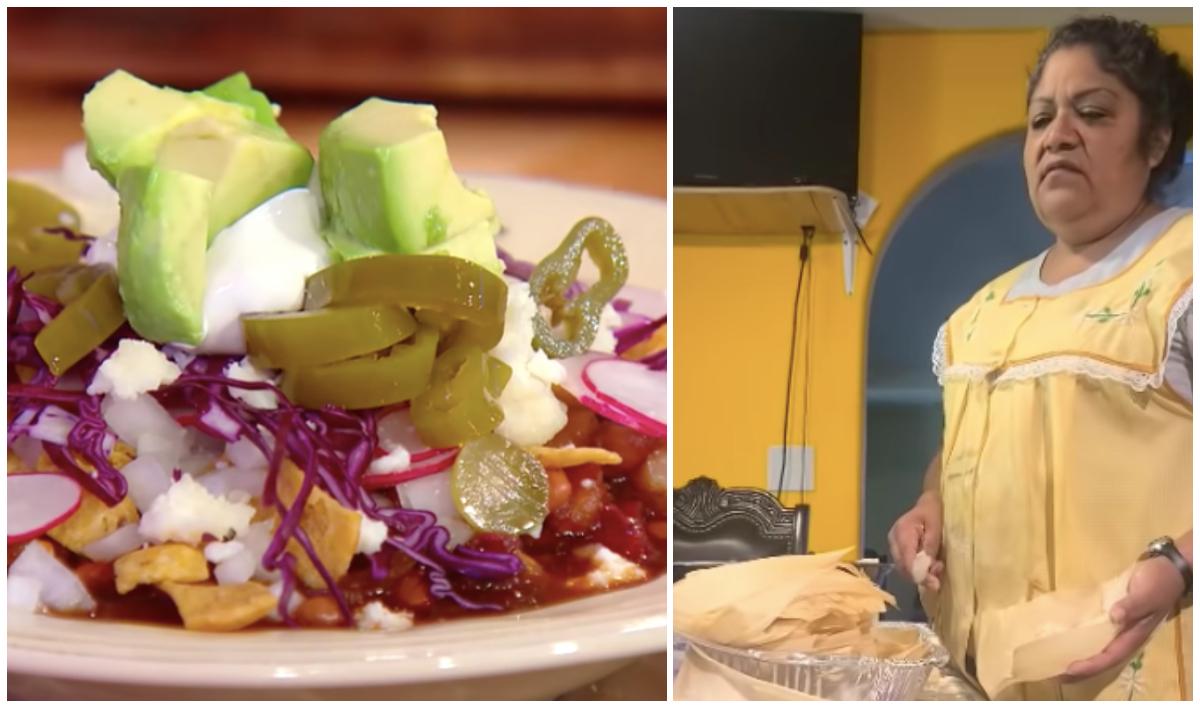 La *invaluable reacción de una mamá mexicana* al ver la receta de pozole de Rachel Ray