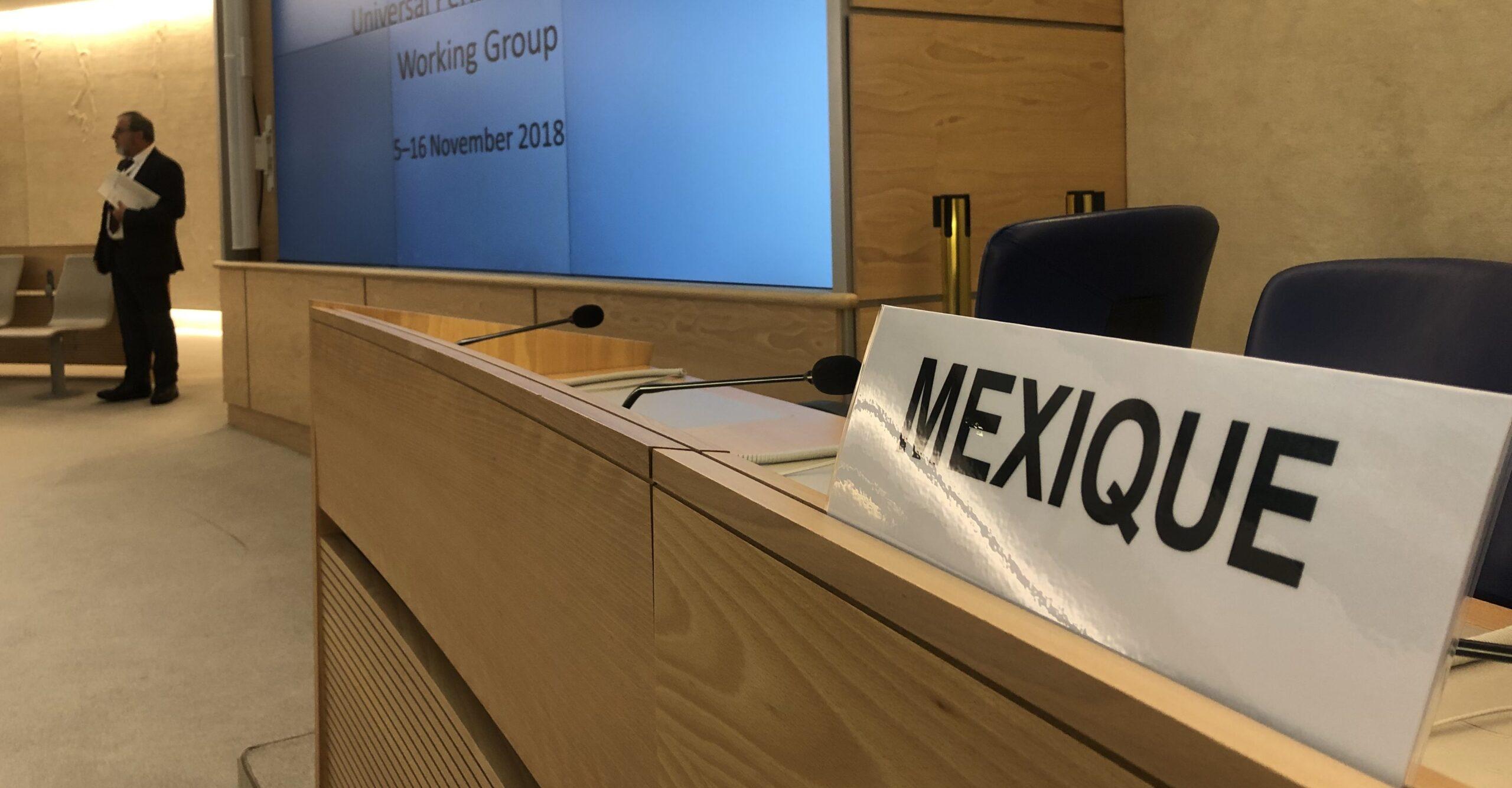 EPU 2018: México reconoce ante el mundo su deuda en Derechos Humanos; naciones señalan retos y deficiencias