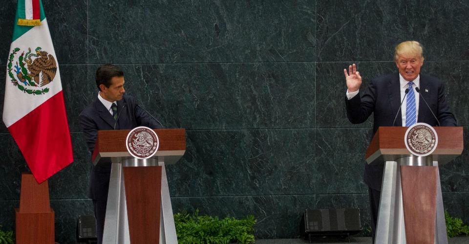Trump es una amenaza y lo invitamos para hacerle frente, dice Peña sobre la visita