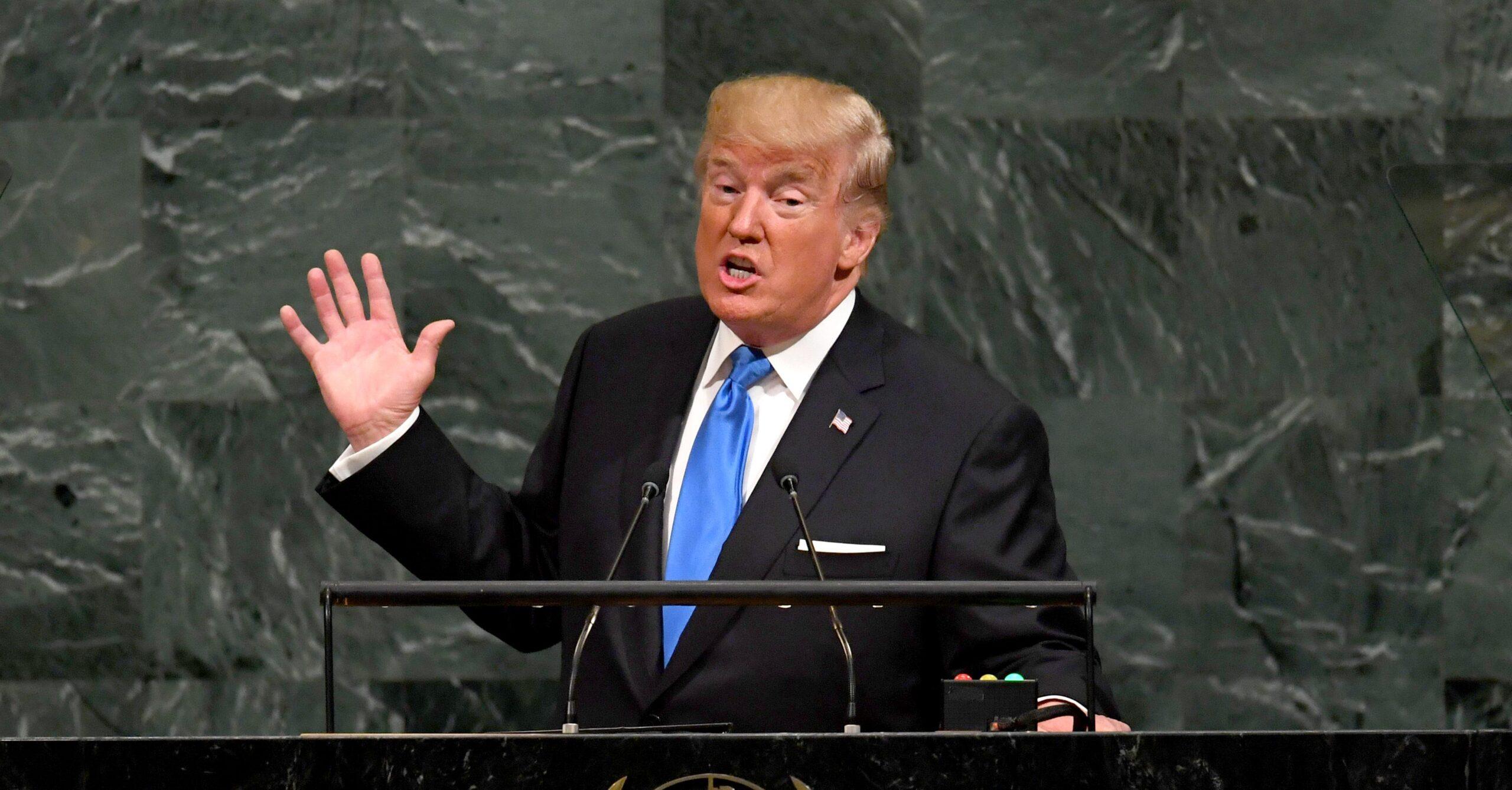 Desde la tribuna de la ONU, Trump amenaza a Corea del Norte y Venezuela