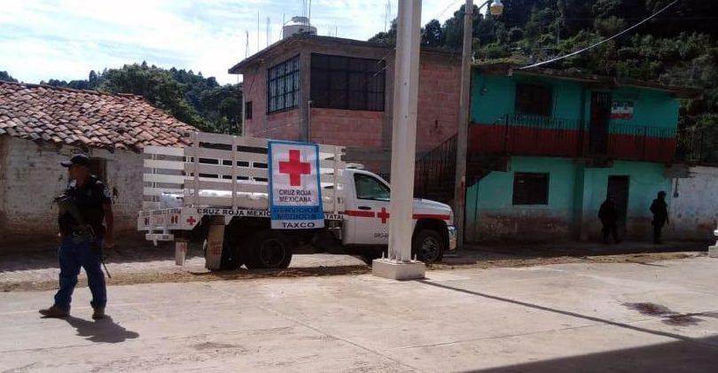 Matan a tres policías federales y un paramédico de Cruz Roja que entregaban ayudas en Taxco, Guerrero