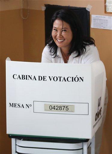 Hija del expresidente Fujimori lleva la delantera en elecciones de Perú; habrá segunda vuelta