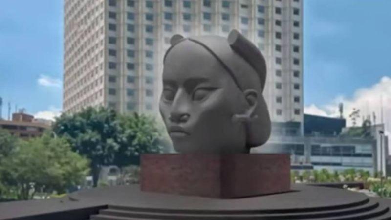 ¿Será ‘Tlali’? Comité de Monumentos elegirá la escultura que sustituirá a Colón en Paseo de la Reforma