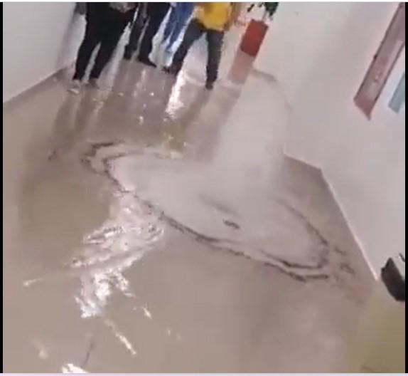 Fuertes lluvias en Querétaro provocan inundación en Hospital General; autoridades afirman que no hubo mayores daños
