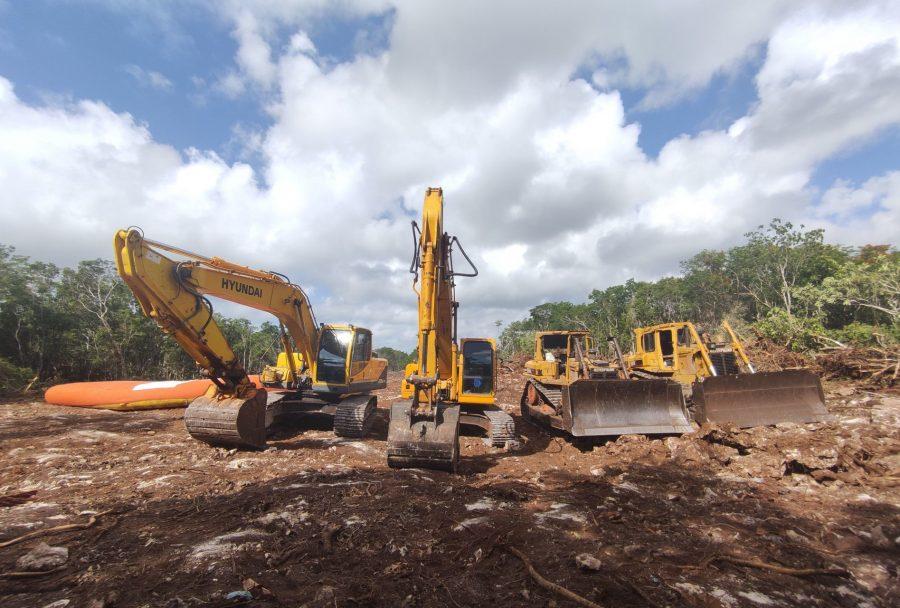 Ciudadanos denuncian que el gobierno desacató la suspensión que frenaba las obras del Tramo 5 del Tren Maya