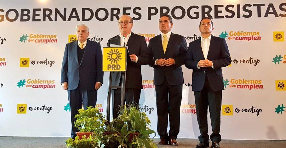 Gobernadores del PRD se reúnen para hablar del 2018… sin Mancera
