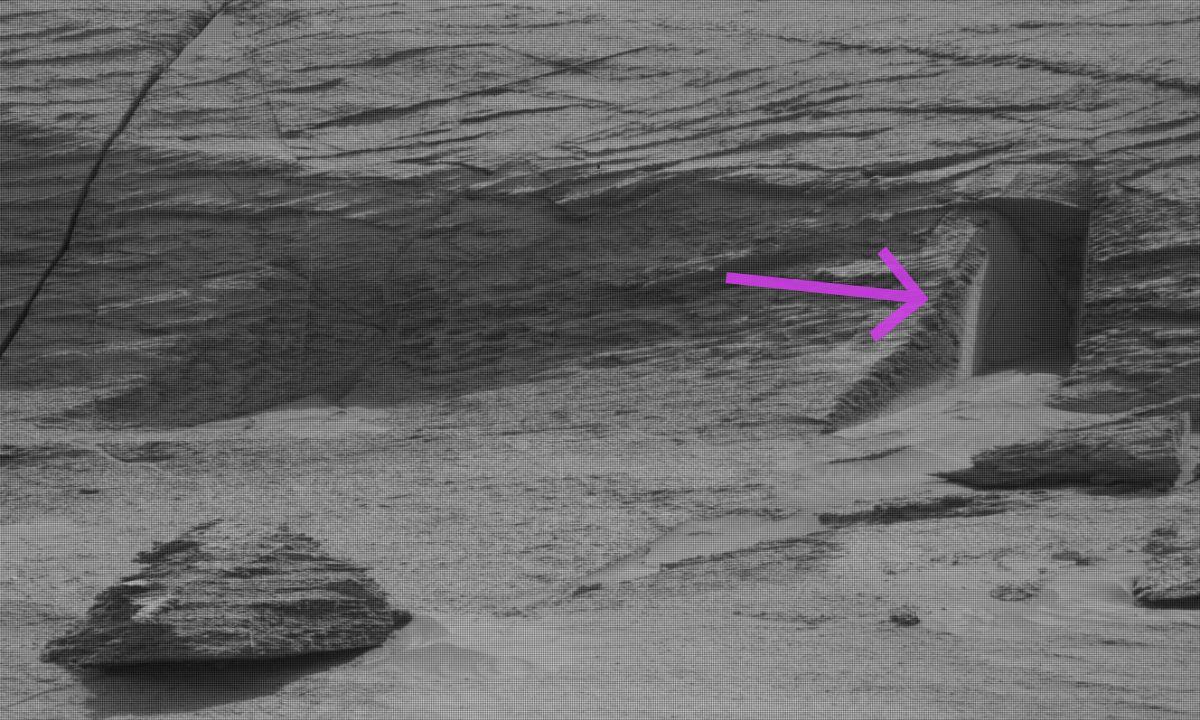Ninguna entrada al mundo alien: *qué es la extraña formación que captó la NASA en Marte*