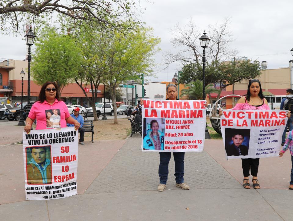Madre denuncia a la Marina por desaparición de su hijo en Nuevo Laredo en 2018; FGR rechaza atraer investigación