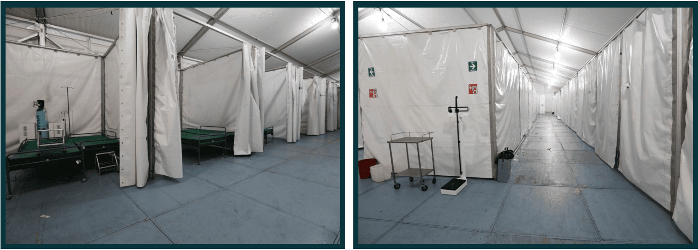 CDMX suma 260 camas en carpas y hospitales ante aumento de COVID