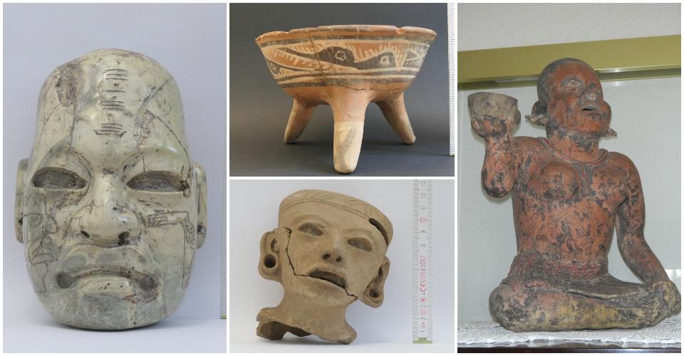 Figuras, vasijas y sellos: 34 piezas arqueológicas fueron devueltas por ciudadanos alemanes a México