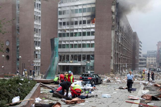 Explosión en Noruega mata a siete personas, deja 15 heridos